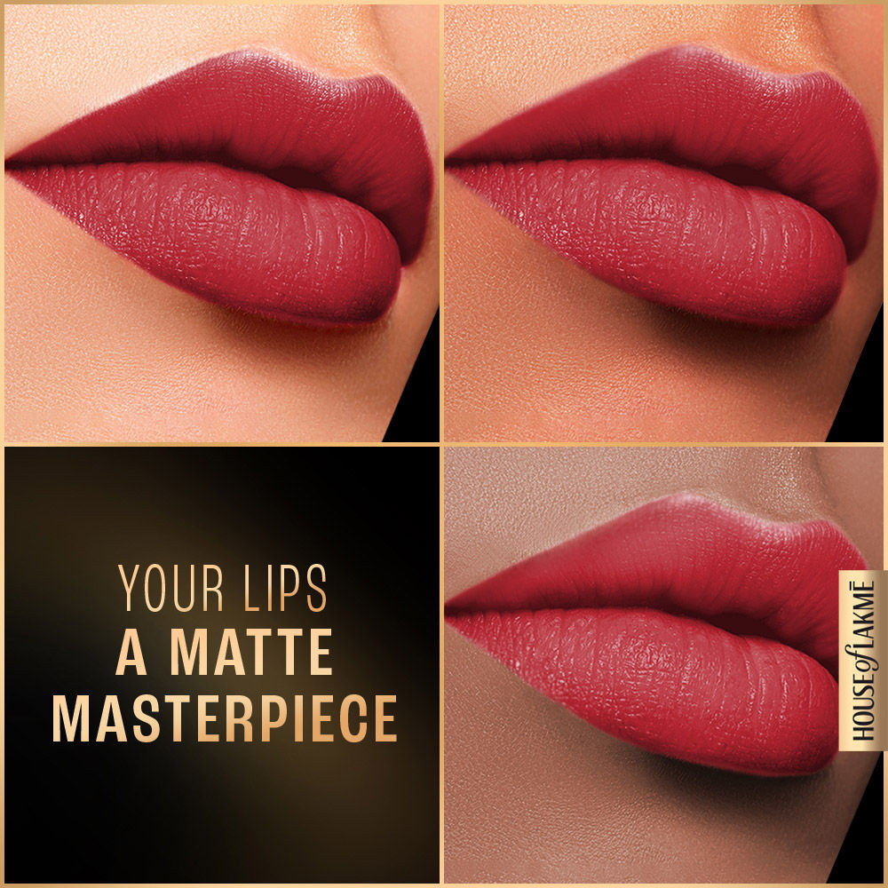 Lakm� Forever Matte Liquid Lip Color � Red Carpet|5.6 ml|MRP 450