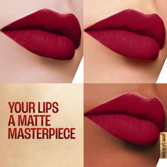Lakm? 9 To 5 Powerplay Priming Matte Lipstick - MR13 Burgundy Passion|3.6 gms|MRP 650