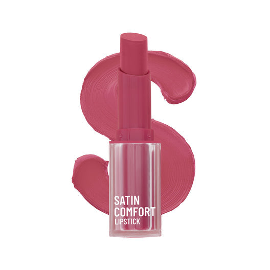 Swiss Beauty Satin Comfort Lipstick 02 - Prime Rose|3 gms|MRP 249