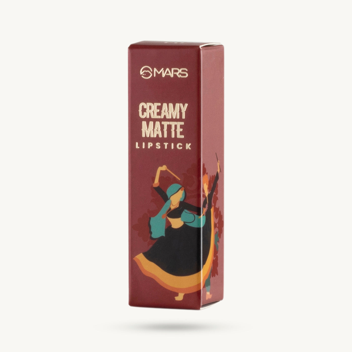 Mars Creamy Matte Lipstick 04 Dandiya Explosion|3.2 gms|MRP 199