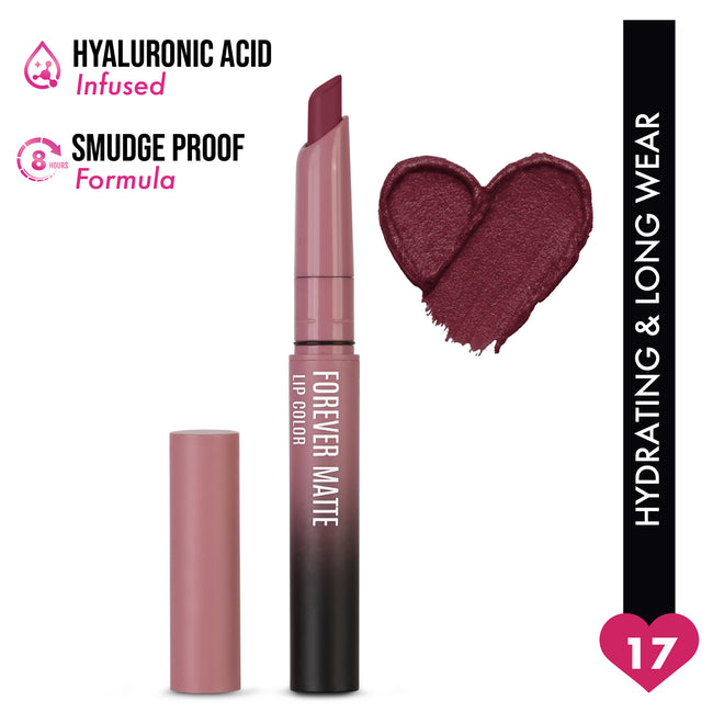 Insight Forever Matte Lip Color � 17 Wildberry Wagon|2 gms|MRP 220
