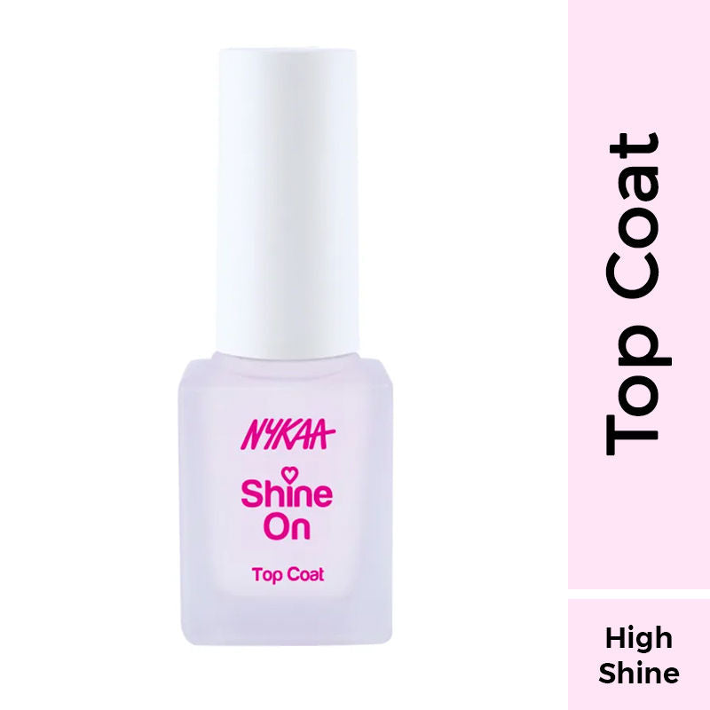 Nykaa Nail Care - Shine On Top Coat|12 ml|MRP 259