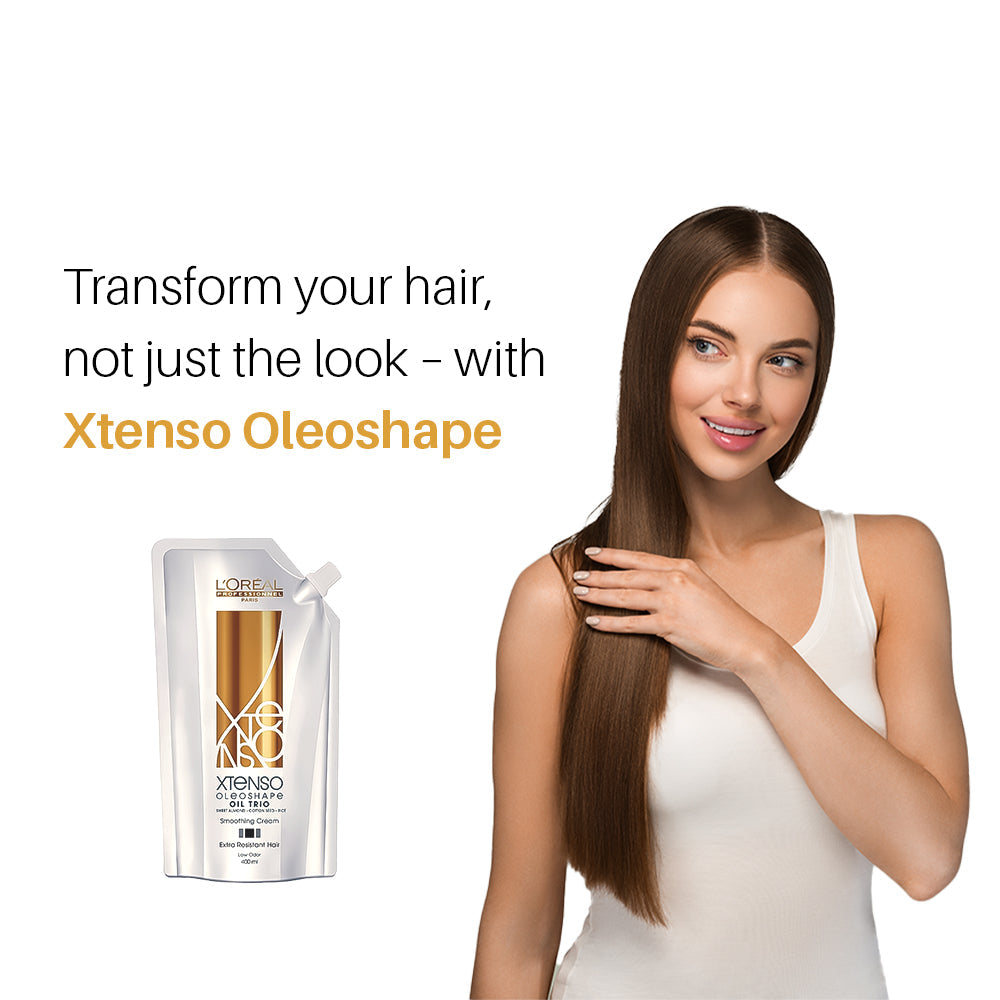 L’Oréal Paris Xtenso Smoothening Cream 400ml for resistant hair straightening