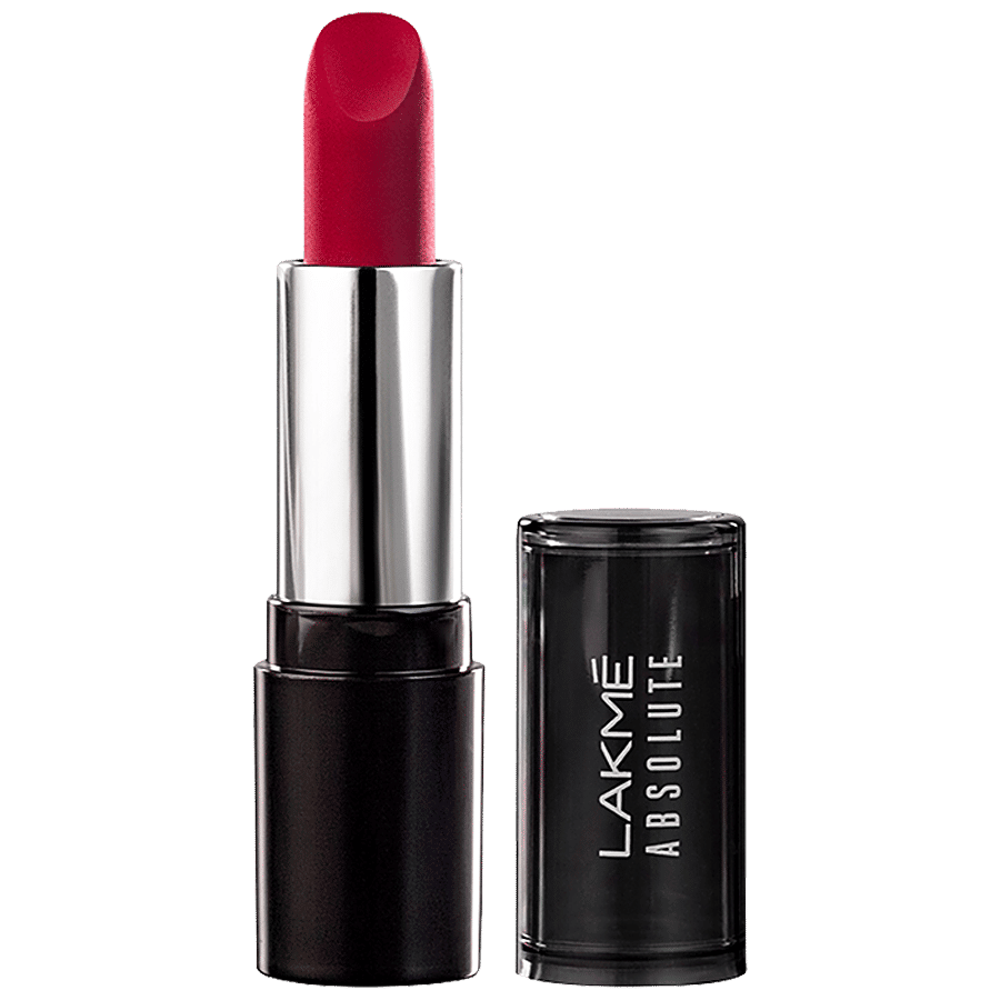 Lakme Absolute Matte Revolution Lip Color � 104 Blushing Red|3.5 gms|MRP 825