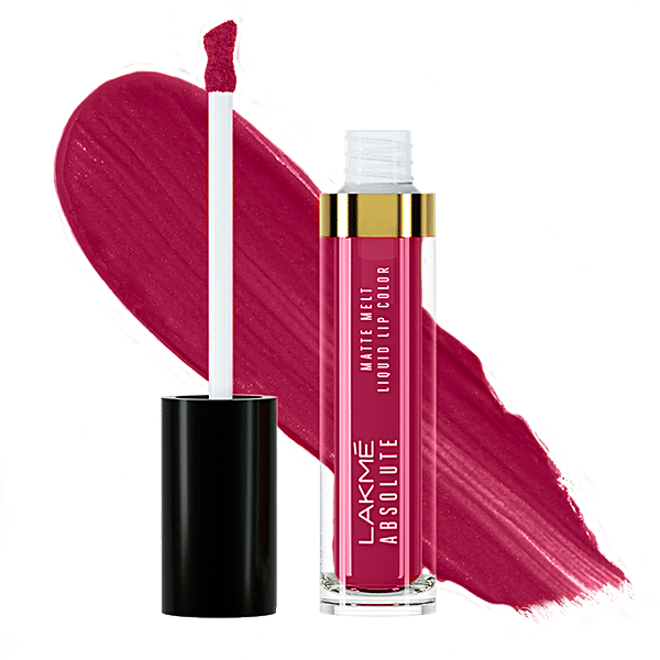 Lakme Absolute Matte Melt Liquid Lip Color � Starlet Pink|6 ml|MRP 800