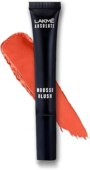Lakme Absolute Sheer Cheek Mousse Blush � Nude Nectar|6 ml|MRP 650