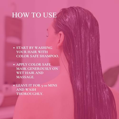 Cabelo Chave Color Safe Hair Mask l Nourishing & Color-Protecting Solution For Color-Treated Hair 500ml