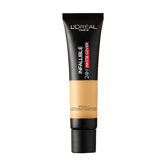 L'Or�al Paris Liquid Foundation Infallible 24H Matte Cover 240 Natural Honey|35 ml|MRP 799