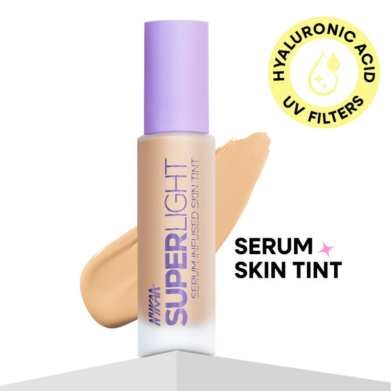 Nykaa Superlight Serum Matte Filter Finish Skin Tint Foundation - 310N|30 ml|MRP 899