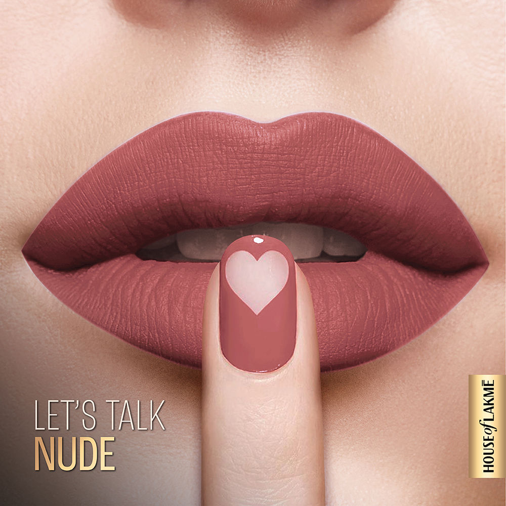 Lakm� Xtraordin-Airy Lip Mousse � Lets Talk Nude|4.6 gms|MRP 700