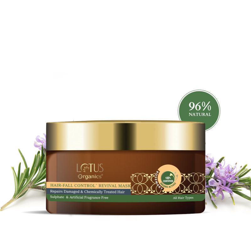Lotus Organics Hair Fall Control Revival Mask|150 gms|MRP 595