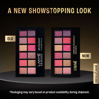 Lakm? Glitterati Chroma Chic Eye Shadow Palette � Berry Martini|12 gms|MRP 1199