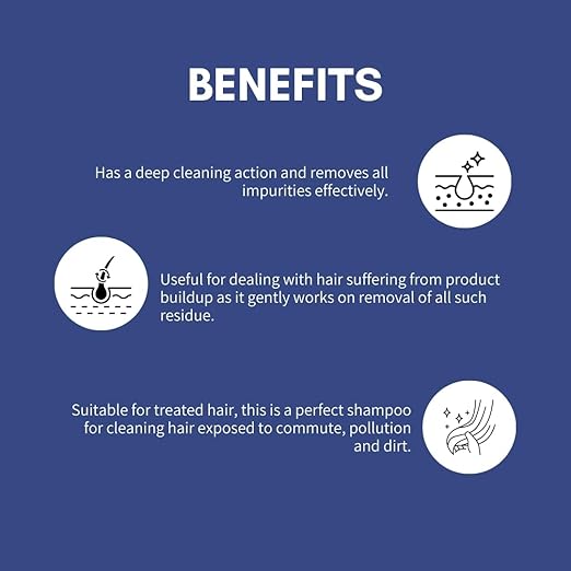 Cabelo Chave Clarifying Rosemary Deep Cleansing Shampoo 1000ml