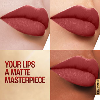 Lakm? 9 To 5 Powerplay Priming Matte Lipstick - MR4 Roseatte Red|3.6 gms|MRP 650