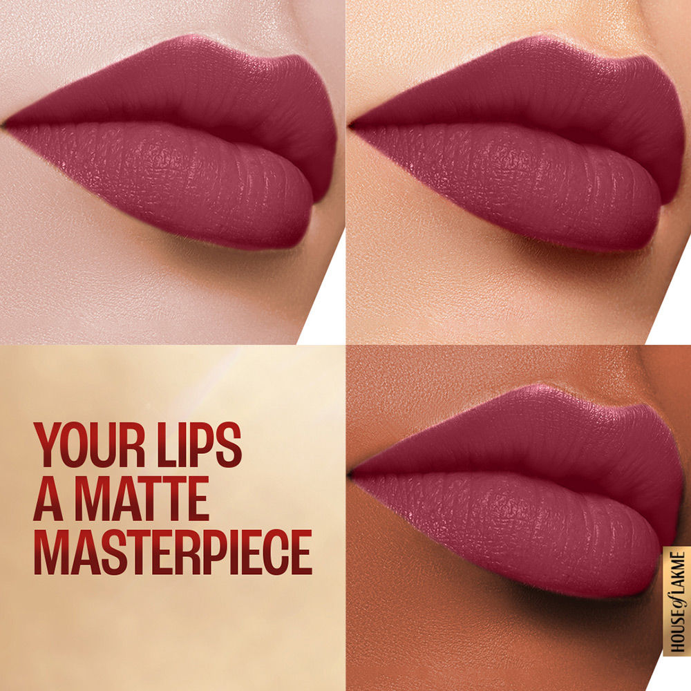 Lakm� 9to5 Powerplay Priming Matte Lipstick � Maroon Mix|3.6 gms|MRP 650