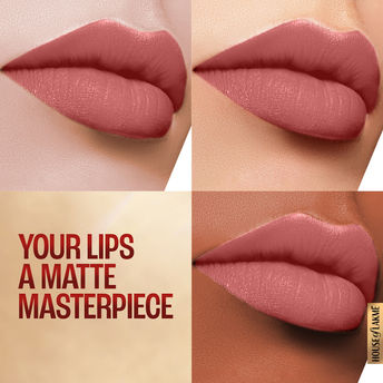 Lakm? 9 To 5 Powerplay Priming Matte Lipstick - Mp7 Blushing Nude|3.6 gms|MRP 650