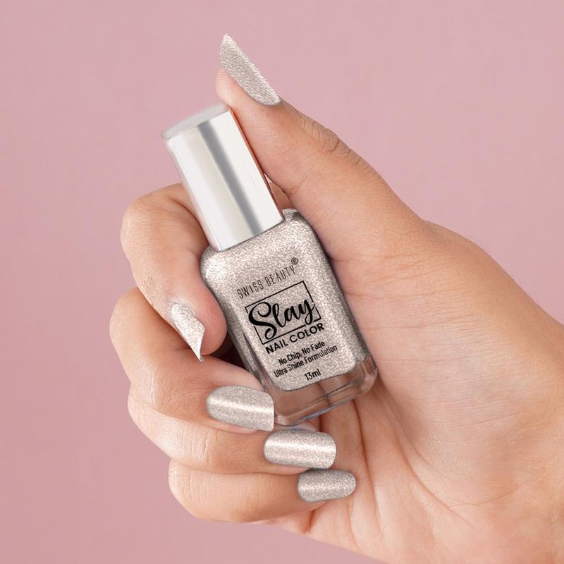 Swiss Beauty Slay Nail Colour 52 Gold Star|13 ml|MRP 129