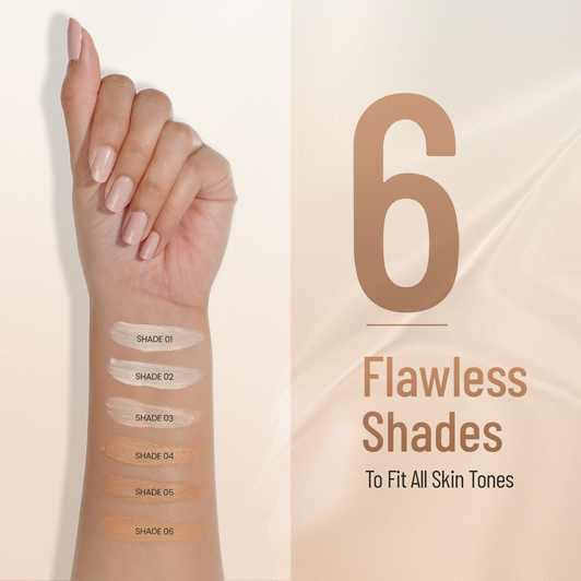 Swiss Beauty Primer Mousse Foundation 06 Beige|30 ml|MRP 499
