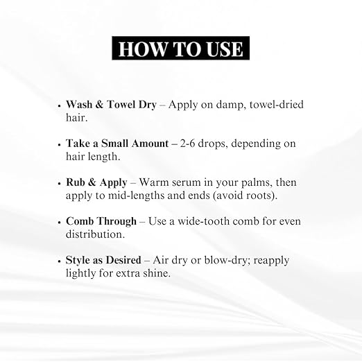 Cabelo Chave Hair Straightening Serum| Breakage Control , Shiny & Frizz-Free Hair 100ml