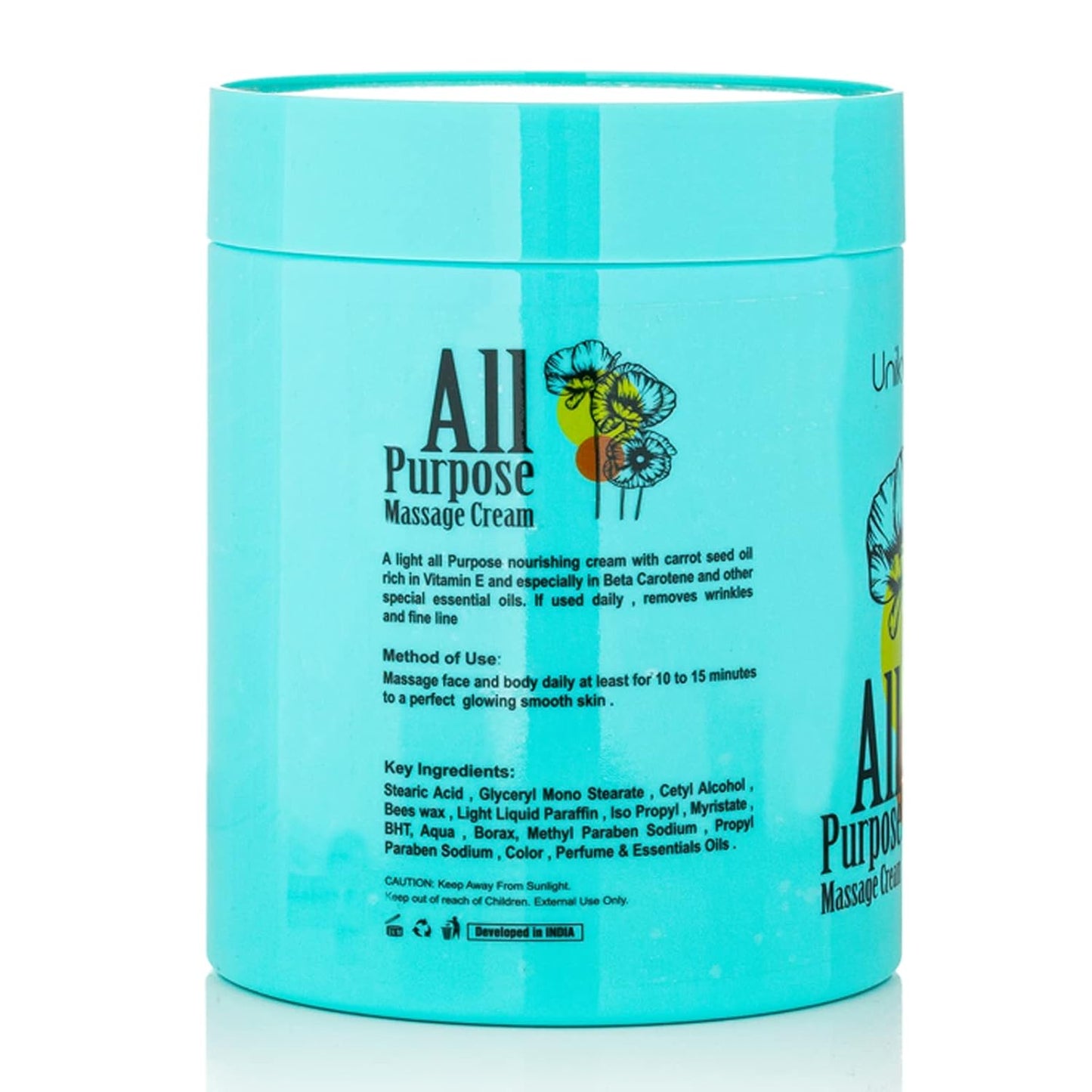 Unikveda All Purpose Cream, deep moisturising cream, multi use skincare, skin protection care, salon size
