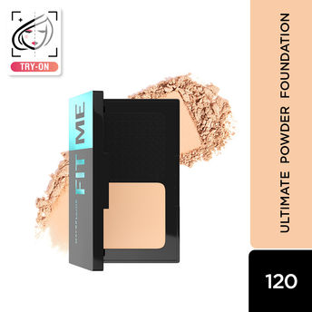 Maybelline Fit Me Ultimate Powder Foundation � 120 Classic Ivory|9 gms|MRP 849