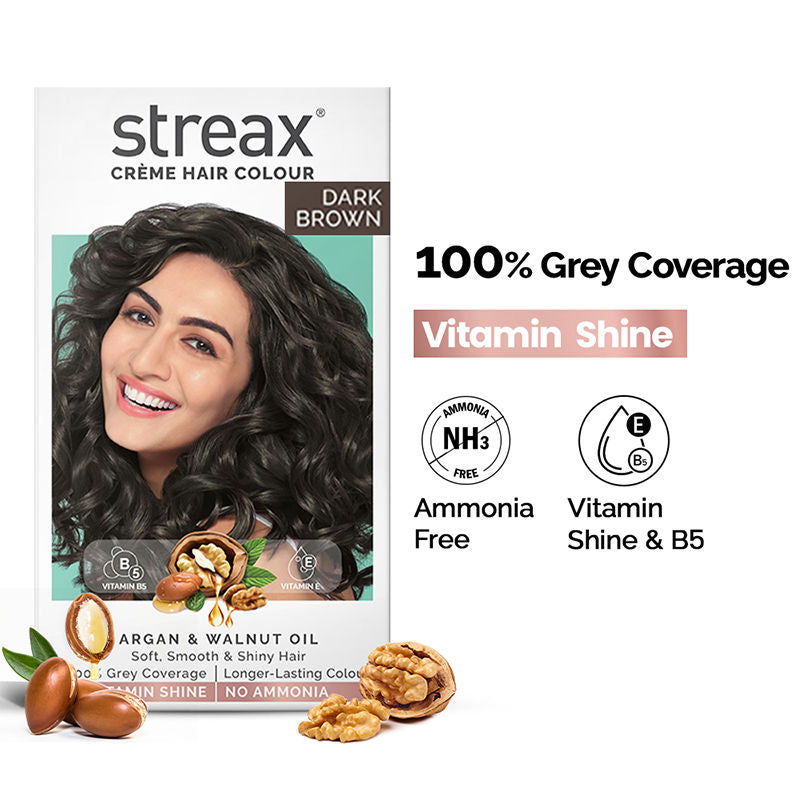 Streax Hair Colour - Dark Brown 3|140 ml|MRP 200