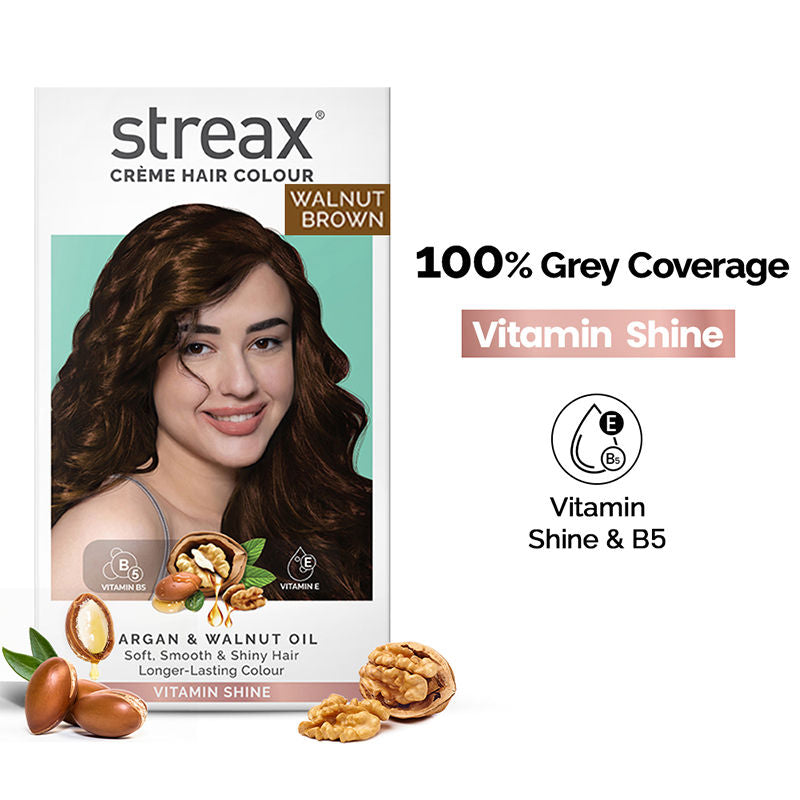 Streax Hair Colour - Walnut Brown 5.4|120 ml|MRP 220