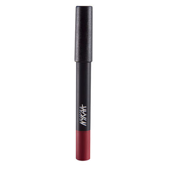 Nykaa Matte-illicious Transferproof Lip Crayon Lipstick with Free Sharpener - Perfect Plum-02|2.8 gms|MRP 799