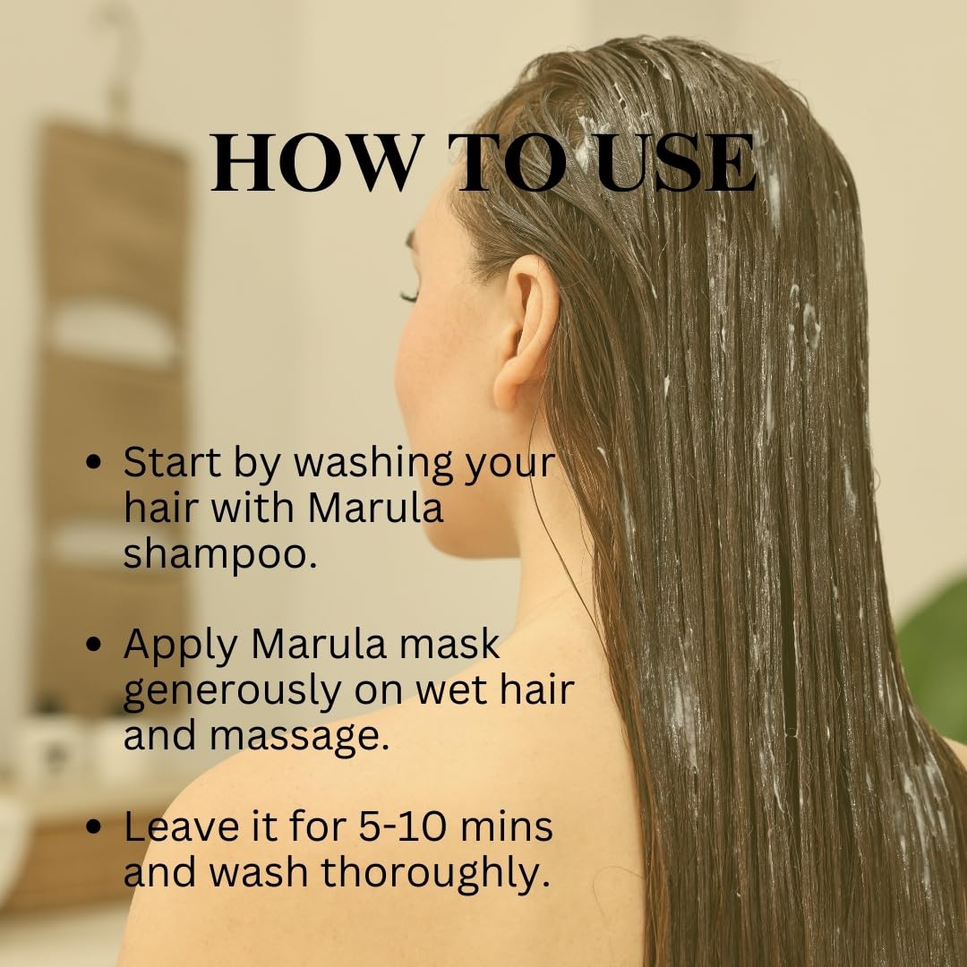 Cabelo Chave Marula Oil Hair Mask l Nourishing & Frizz Control Hair Treatment 500ml