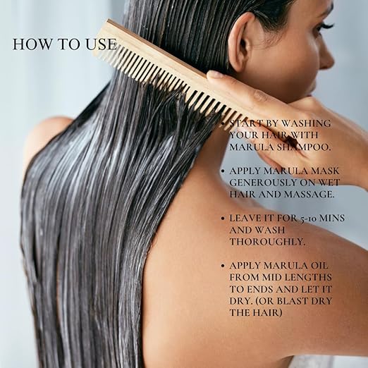 Cabelo Chave Marula Oil Hair Mask For Deep Hydration, Repair & Shine 250ml