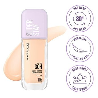 Maybelline Super Stay Lumi Matte Foundation � 115|35 ml|MRP 825
