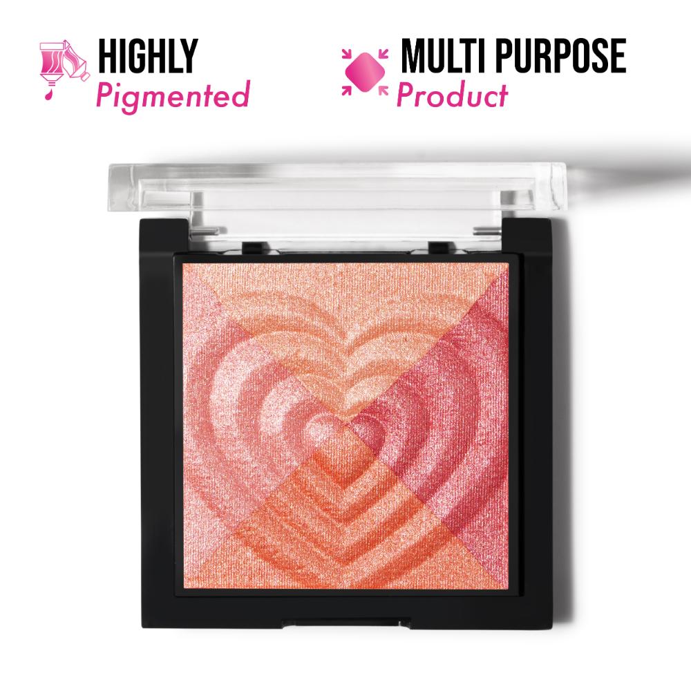 Insight Glow Play Blush & Highlighter � 01 Flamingo|12 gms|MRP 225