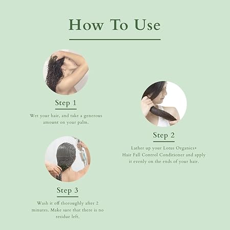 Lotus Organics Hair-Fall Control Conditioner|150 gms|MRP 495