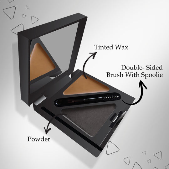 Faces Canada HD Shape Up Brow Kit - Grey 01|2.8 gms|MRP 599
