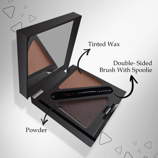 Faces Canada HD Shape Up Brow Kit - Brown 02|2.8 gms|MRP 599