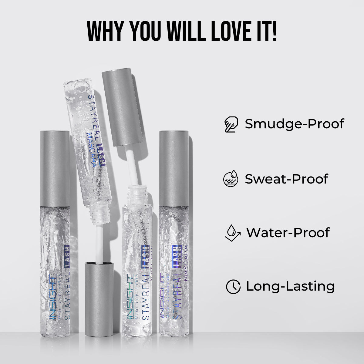 Insight Stay Real Lash Mascara|10 gms|MRP 155