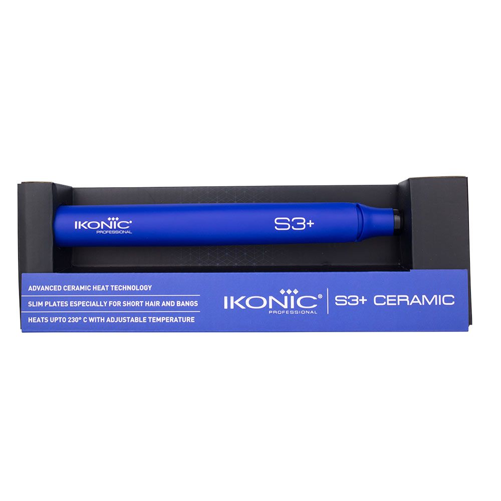 Ikonic Professional S3 Hair Straightener - Blue|MRP 4800