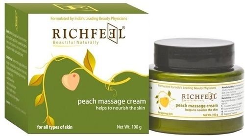 Richfeel Peach Massage Cream|100 gms|MRP 265
