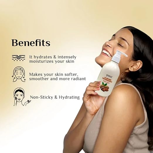 Richfeel Almond Moisturising Body Lotion|400 ml|MRP 449