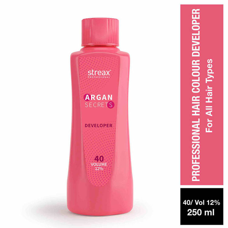 Streax Professional Developer For Argan Secret Colourant - 40 Volume 6% |250 ml|MRP 110