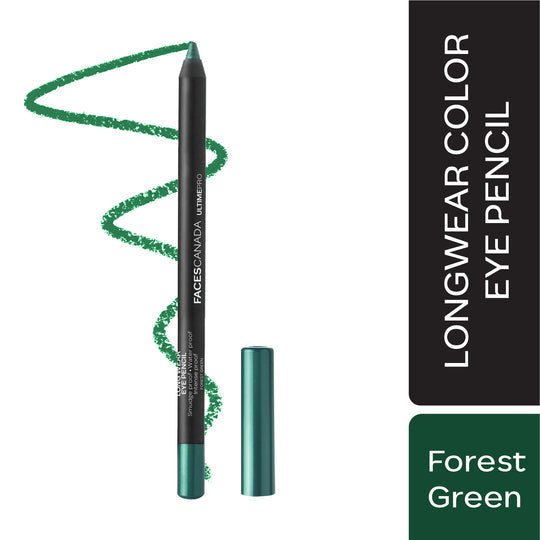 Faces Canada Longwear Eye Pencil � Forest Green|1.2 gms|MRP 499