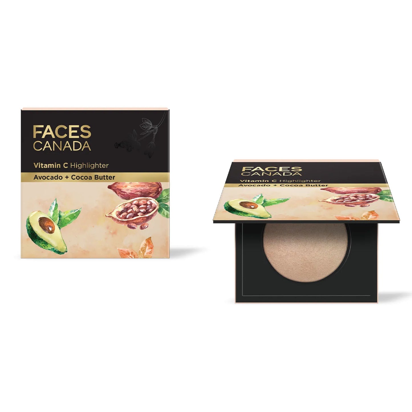 Faces Canada All That Glows Highlighter Vitamin C � 04 Hello Sunshine|4 gms|MRP 399