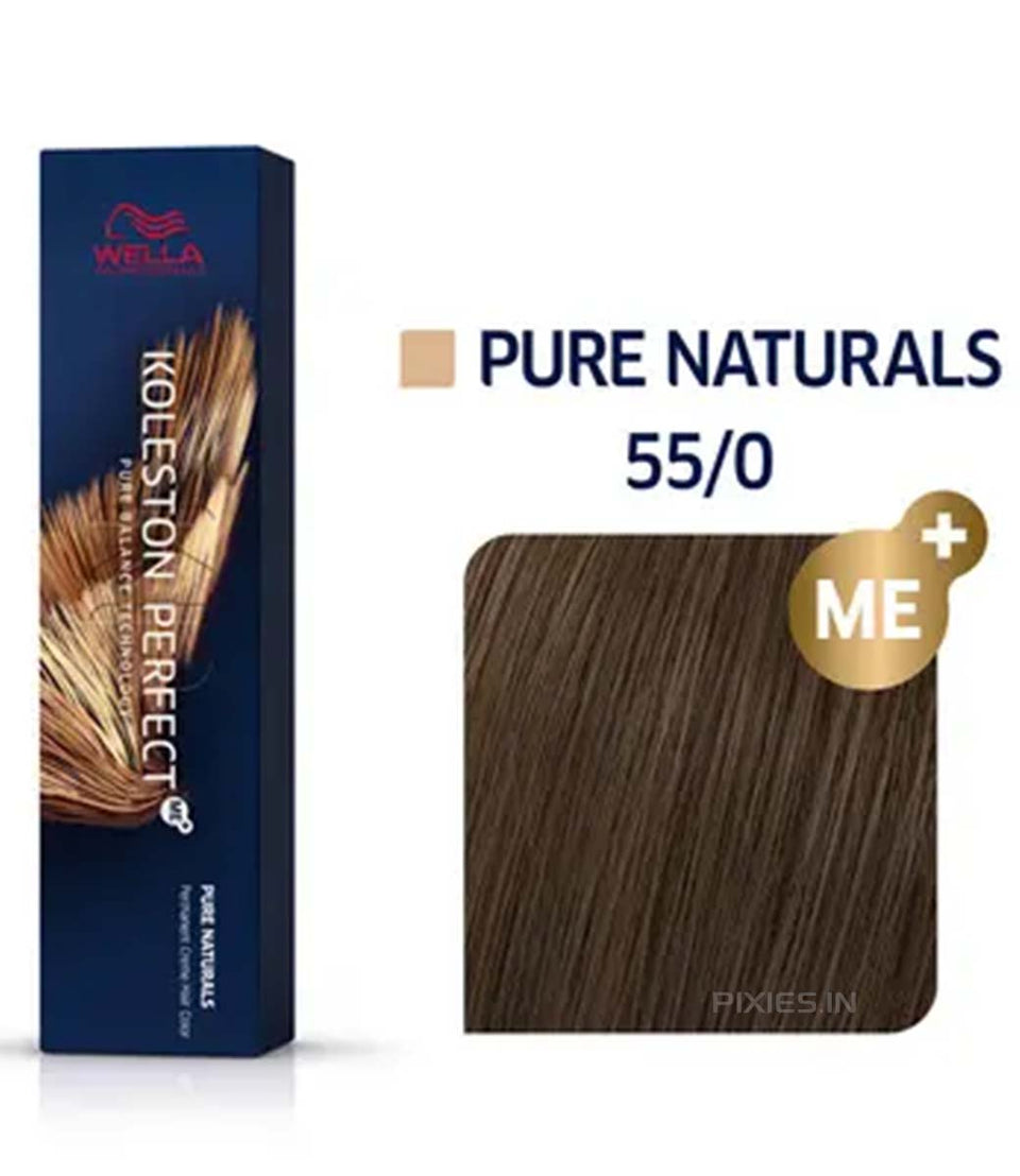 Wella Professionals Koleston - 55/0 Light Brown Intensive|60 g|MRP 390