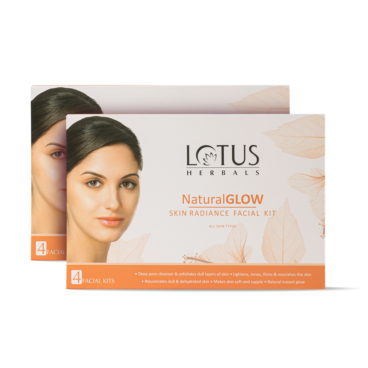 Lotus Herbals Natural Glow Skin Radiance Salon Grade Single Facial Kit|50 gms|MRP 265