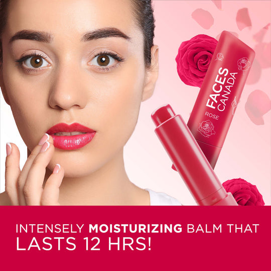 Faces Canada Vitamin C Lip Balm � Rose Petal|4.5 gms|MRP 175