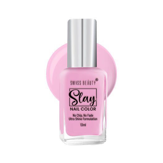 Swiss Beauty Slay Nail Colour 03 Dreamy Pink|25 ml|MRP 129