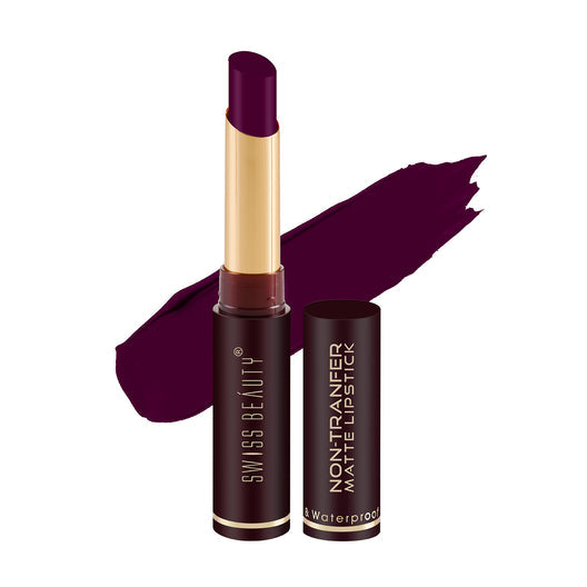 Swiss Beauty Non-transfer Matte Lipstick 24 Naked|2 gms|MRP 329
