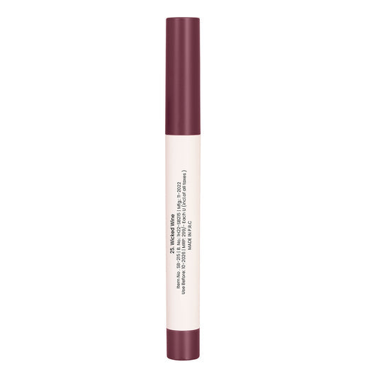 Swiss Beauty Matte Cat Lip Crayon 25 Wicked Wine|1.5 gms|MRP 299