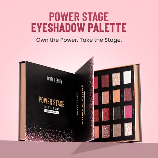 Swiss Beauty Eyeshadow Palette � Mystic Glam|25 gms|MRP 849