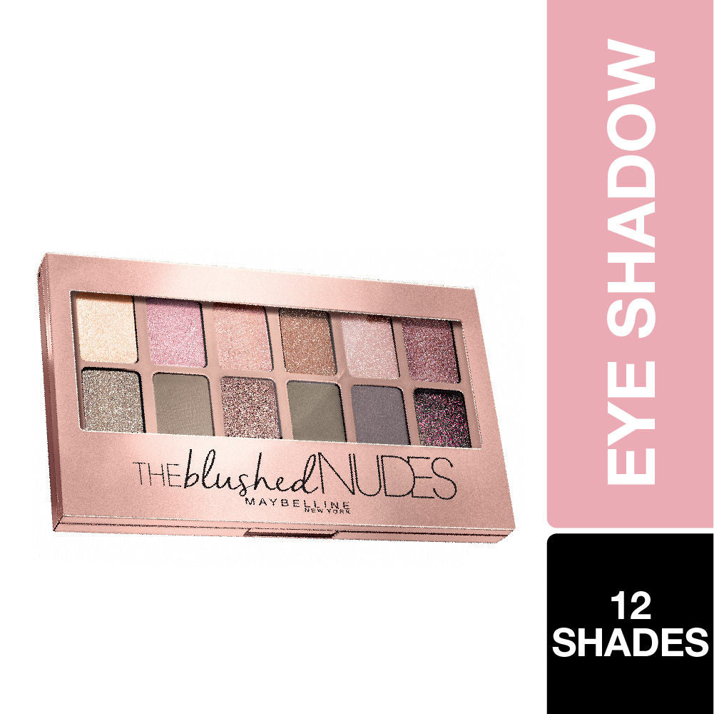 Maybelline The Blushed Nudes Matte Eyeshadow Palette|9 gms|MRP 999